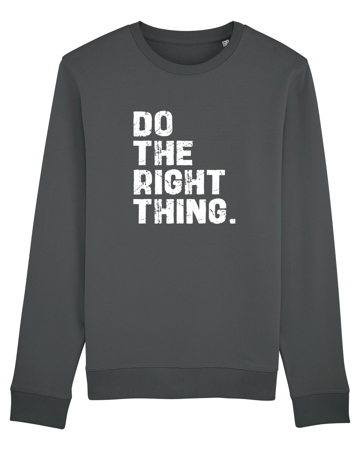 Bluză mânecă lungă Unisex Rise Anthracite
