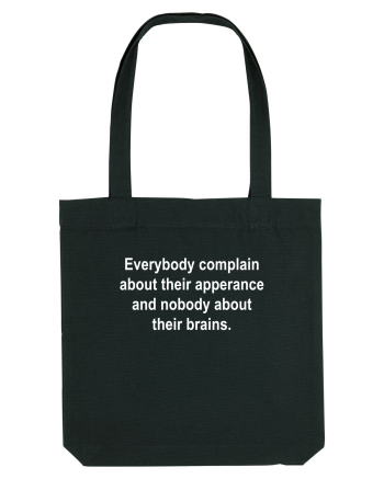 Brain over apperance Black