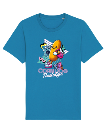 Corn Dog Nostalgie Anii '80 cu Boombox Azur