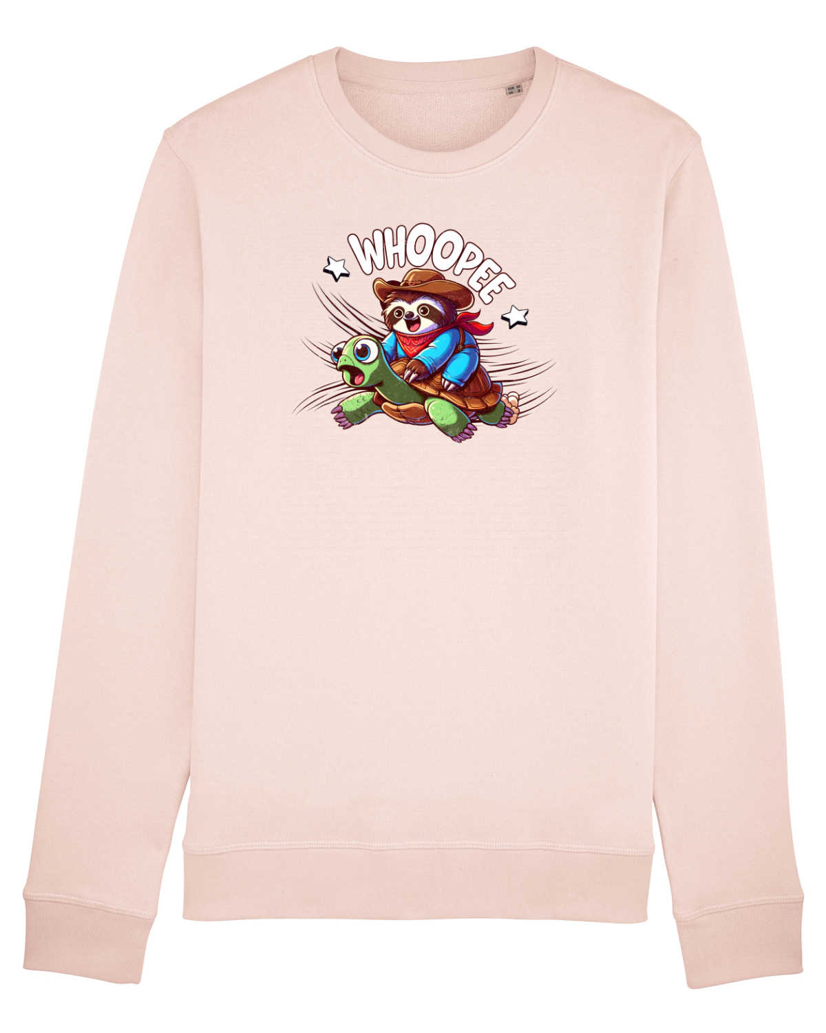 Bluză mânecă lungă Unisex Rise Candy Pink