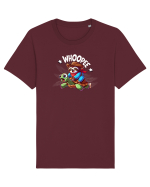 Leneș Amuzant Cowboy Călare pe Broască Țestoasă Tricou mânecă scurtă Unisex Rocker