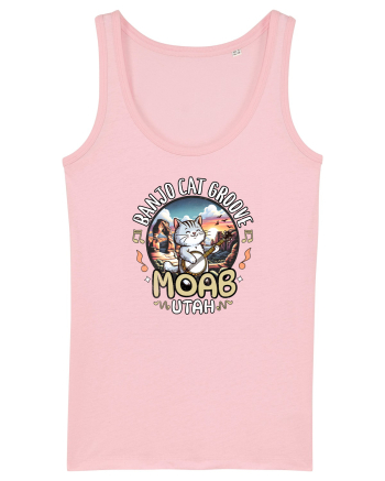 MOAB Utah Arches cu Pisică Grozavă pe Banjo Cotton Pink