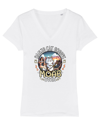 MOAB Utah Arches cu Pisică Grozavă pe Banjo White