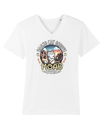 MOAB Utah Arches cu Pisică Grozavă pe Banjo White