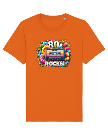 pentru nostalgicii anilor 80 - 80s music rocks Bright Orange