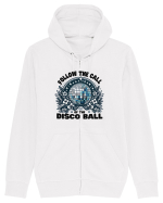 pentru nostalgicii anilor 80 - Follow the call of the disco ball Hanorac cu fermoar Unisex Connector
