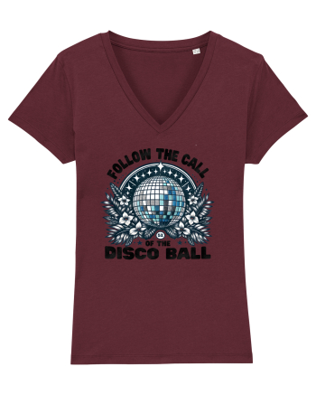 pentru nostalgicii anilor 80 - Follow the call of the disco ball Burgundy