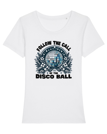 pentru nostalgicii anilor 80 - Follow the call of the disco ball White