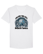pentru nostalgicii anilor 80 - Follow the call of the disco ball Tricou mânecă scurtă guler larg Bărbat Skater