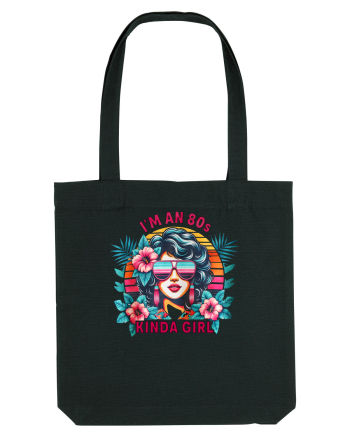 pentru nostalgicii anilor 80 - I am an 80s kind of girl Black