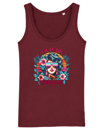 pentru nostalgicii anilor 80 - I am an 80s kind of girl Burgundy