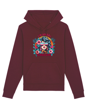pentru nostalgicii anilor 80 - I am an 80s kind of girl Burgundy