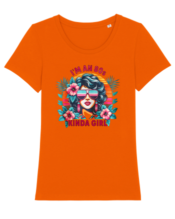 pentru nostalgicii anilor 80 - I am an 80s kind of girl Bright Orange