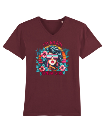 pentru nostalgicii anilor 80 - I am an 80s kind of girl Burgundy