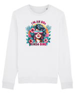 pentru nostalgicii anilor 80 - I am an 80s kind of girl Bluză mânecă lungă Unisex Rise