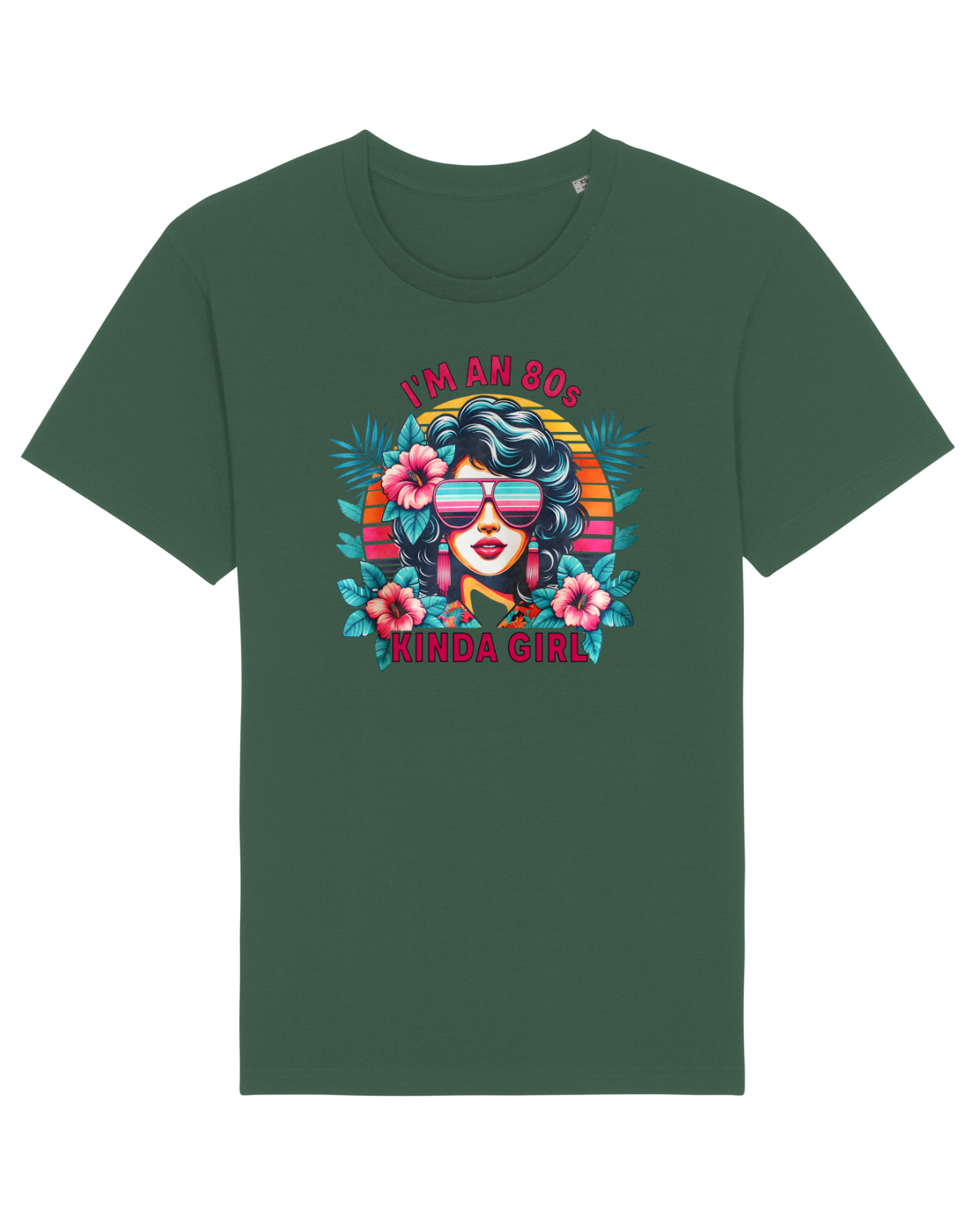 Tricou mânecă scurtă Unisex Rocker Bottle Green