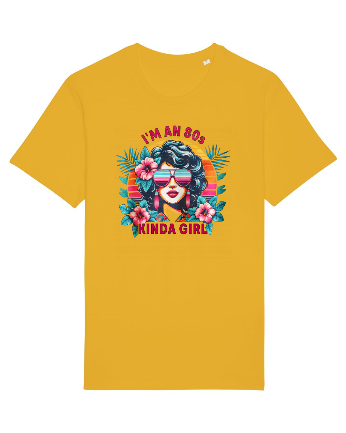 Tricou mânecă scurtă Unisex Rocker Spectra Yellow