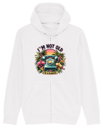 pentru nostalgicii anilor 80 - I am not old, I am classic Hanorac cu fermoar Unisex Connector