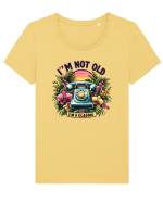 pentru nostalgicii anilor 80 - I am not old, I am classic Tricou mânecă scurtă guler larg fitted Damă Expresser