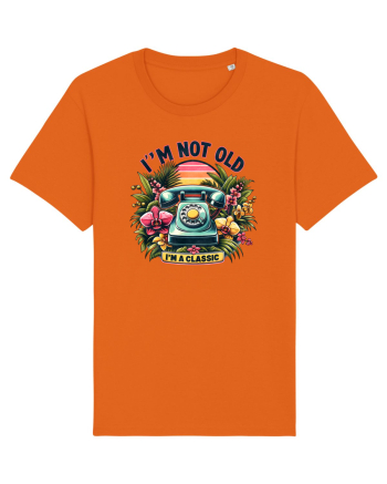 pentru nostalgicii anilor 80 - I am not old, I am classic Bright Orange