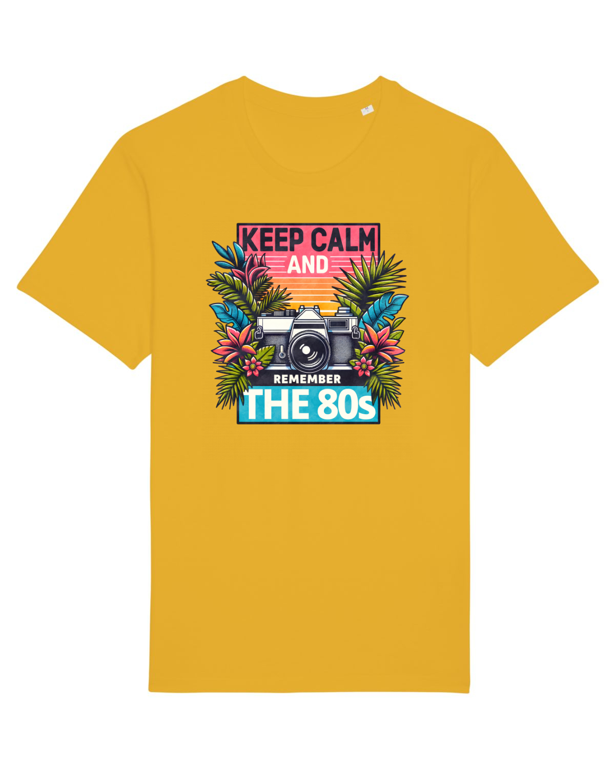 Tricou mânecă scurtă Unisex Rocker Spectra Yellow