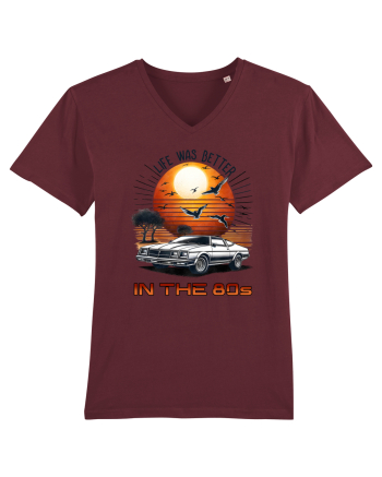pentru nostalgicii anilor 80 - Life was better in the 80s Burgundy