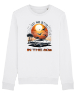 pentru nostalgicii anilor 80 - Life was better in the 80s Bluză mânecă lungă Unisex Rise