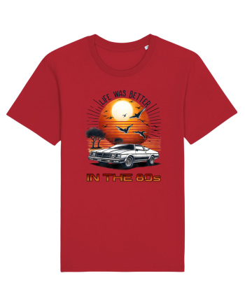 pentru nostalgicii anilor 80 - Life was better in the 80s Red