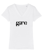Give Tricou mânecă scurtă guler V Damă Evoker