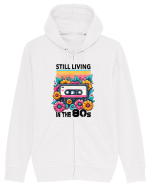 pentru nostalgicii anilor 80 - Still living in the 80s Hanorac cu fermoar Unisex Connector