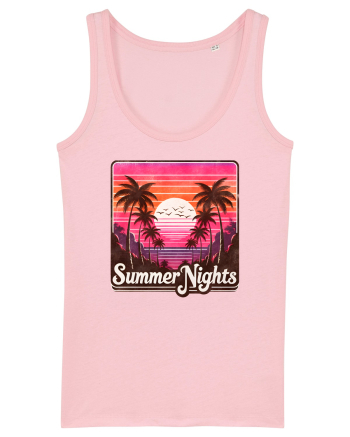 pentru nostalgicii anilor 80 - Summer nights Cotton Pink