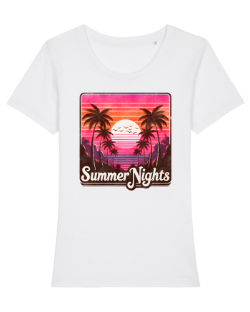 pentru nostalgicii anilor 80 - Summer nights White