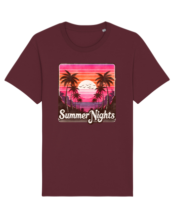 pentru nostalgicii anilor 80 - Summer nights Burgundy