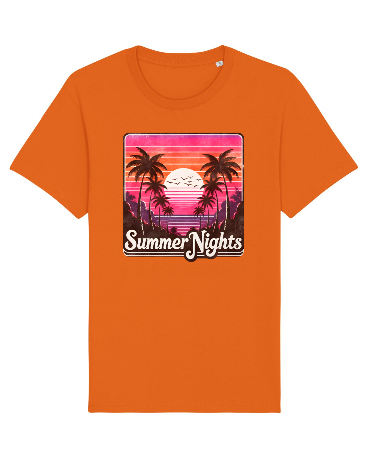 Tricou mânecă scurtă Unisex Rocker Bright Orange