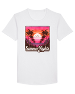 pentru nostalgicii anilor 80 - Summer nights Tricou mânecă scurtă guler larg Bărbat Skater