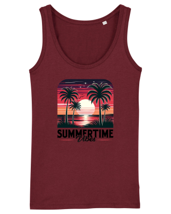 pentru nostalgicii anilor 80 - Summertime vibes Burgundy