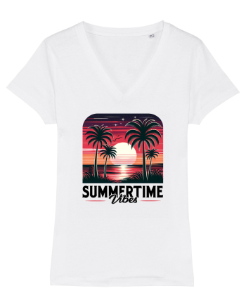 pentru nostalgicii anilor 80 - Summertime vibes White