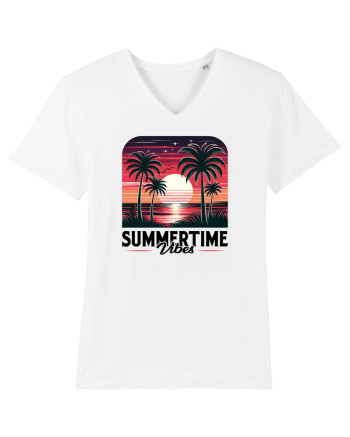 pentru nostalgicii anilor 80 - Summertime vibes White