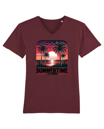 pentru nostalgicii anilor 80 - Summertime vibes Burgundy