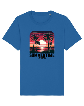 pentru nostalgicii anilor 80 - Summertime vibes Royal Blue