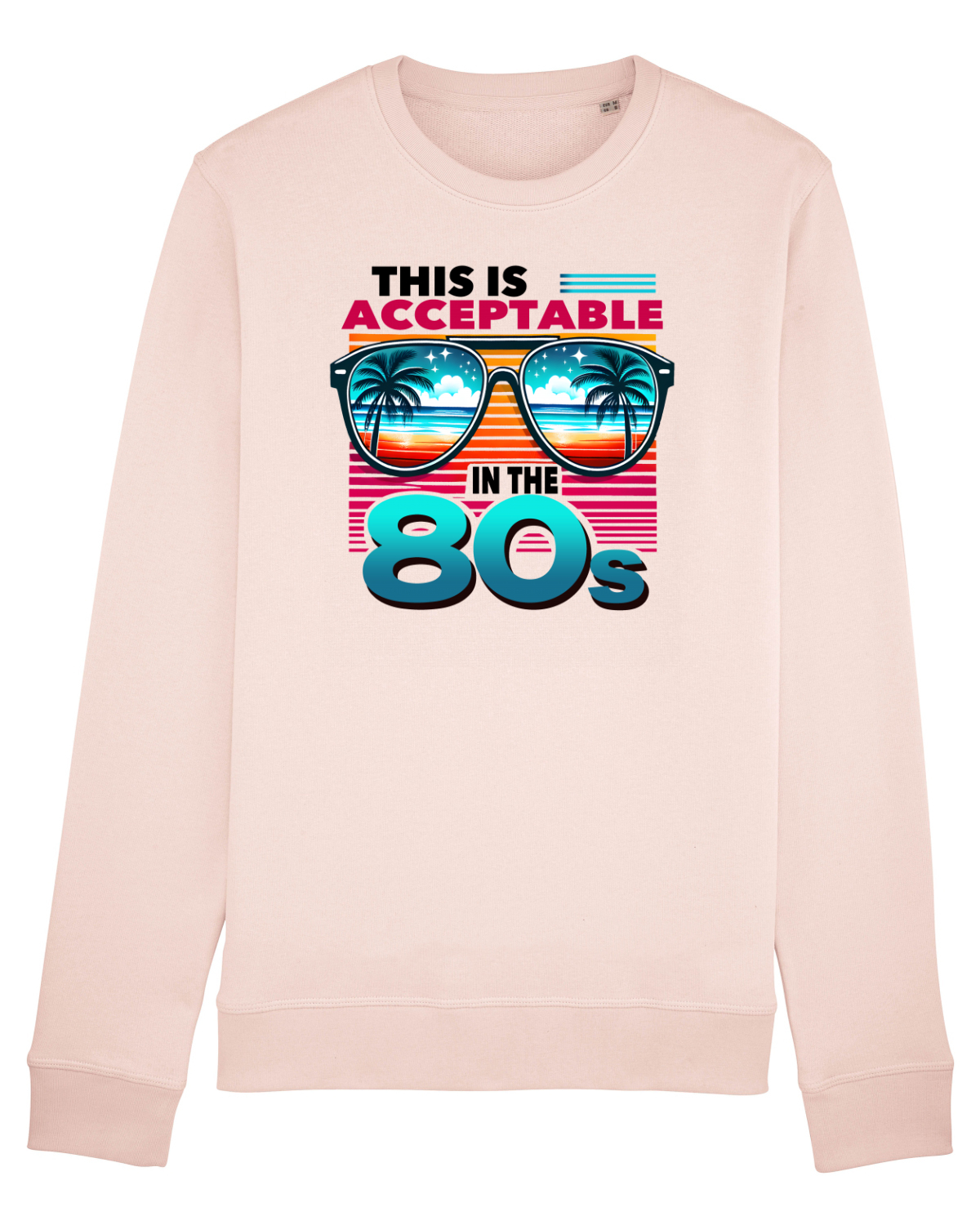 Bluză mânecă lungă Unisex Rise Candy Pink