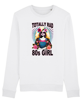 pentru nostalgicii anilor 80 - Totally rad 80s girl White