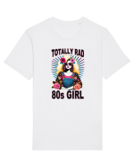 pentru nostalgicii anilor 80 - Totally rad 80s girl Tricou mânecă scurtă Unisex Rocker
