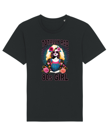 pentru nostalgicii anilor 80 - Totally rad 80s girl Black