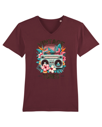 pentru nostalgicii anilor 80 - Vintage tunes Burgundy