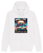 pentru nostalgicii anilor 80 - When I die, sprinkle my ashes over the 80s Hanorac cu fermoar Unisex Connector
