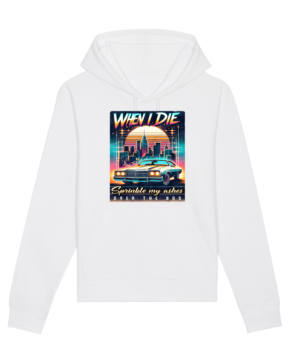 Hanorac Unisex Drummer White