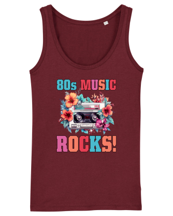 in stilul pop al anilor 80 - 80s music rocks Burgundy