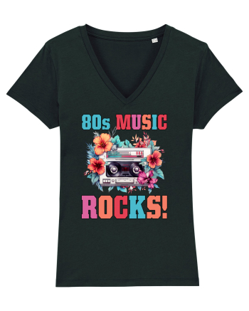 in stilul pop al anilor 80 - 80s music rocks Black