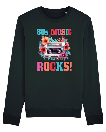 in stilul pop al anilor 80 - 80s music rocks Black